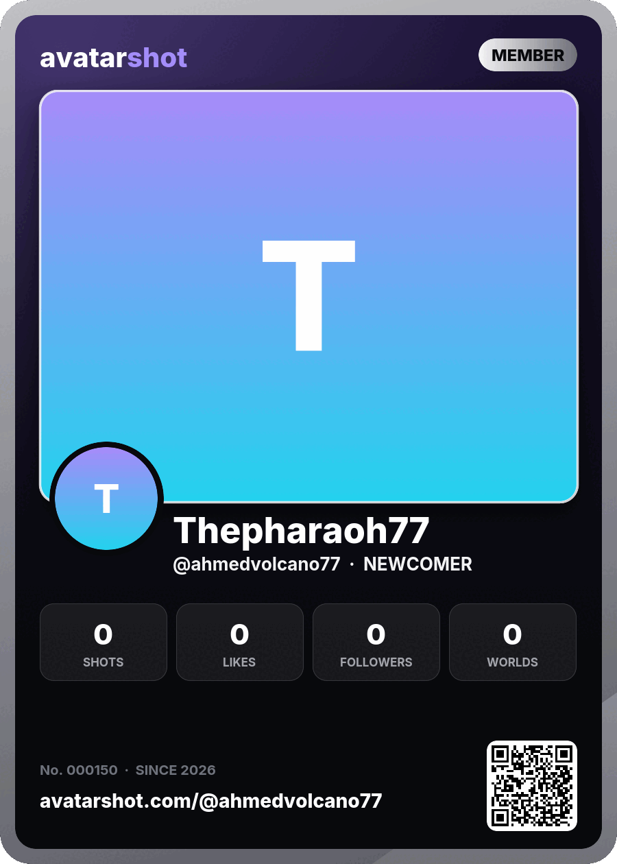 Thepharaoh77’s Collector Card