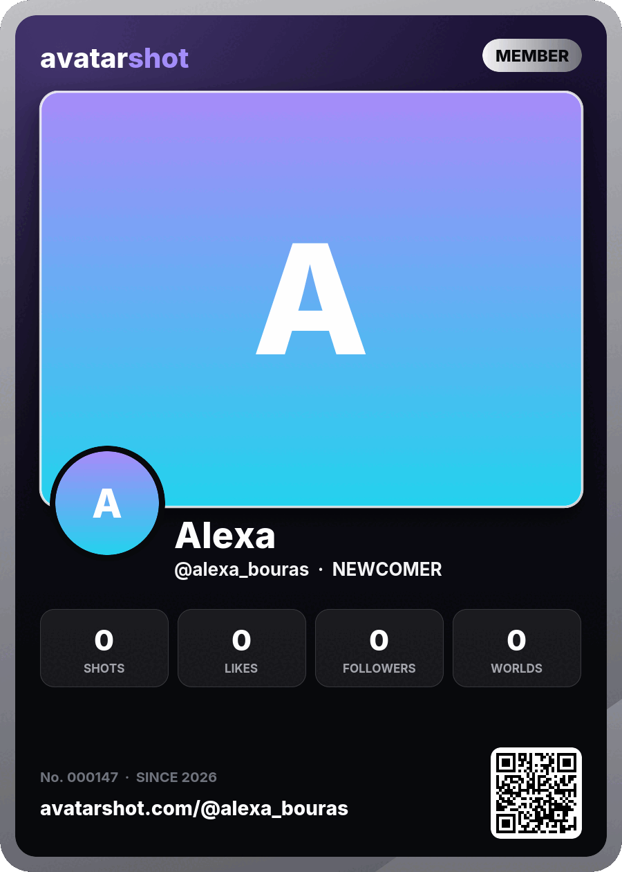 Alexa’s Collector Card