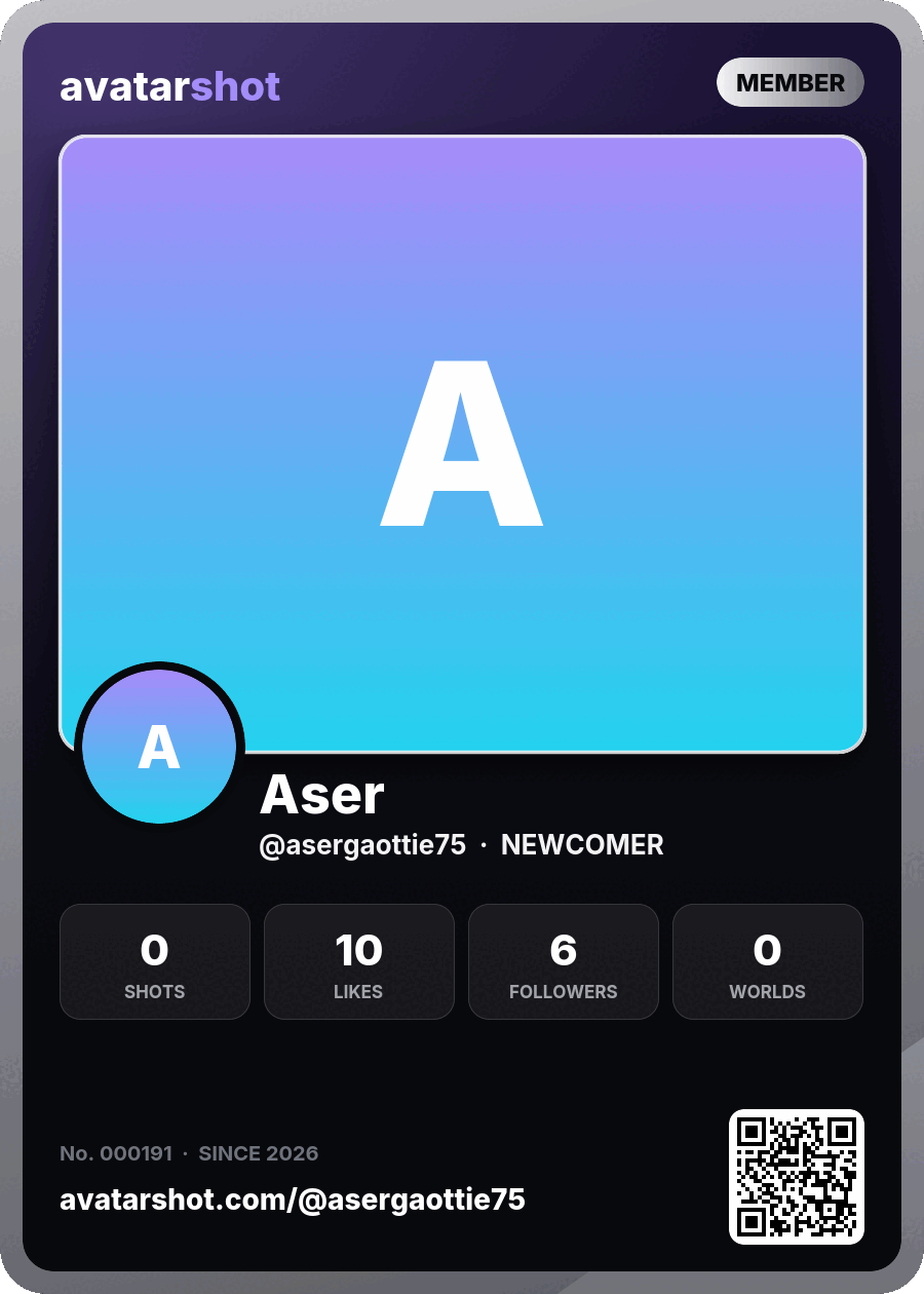 Aser’s Collector Card