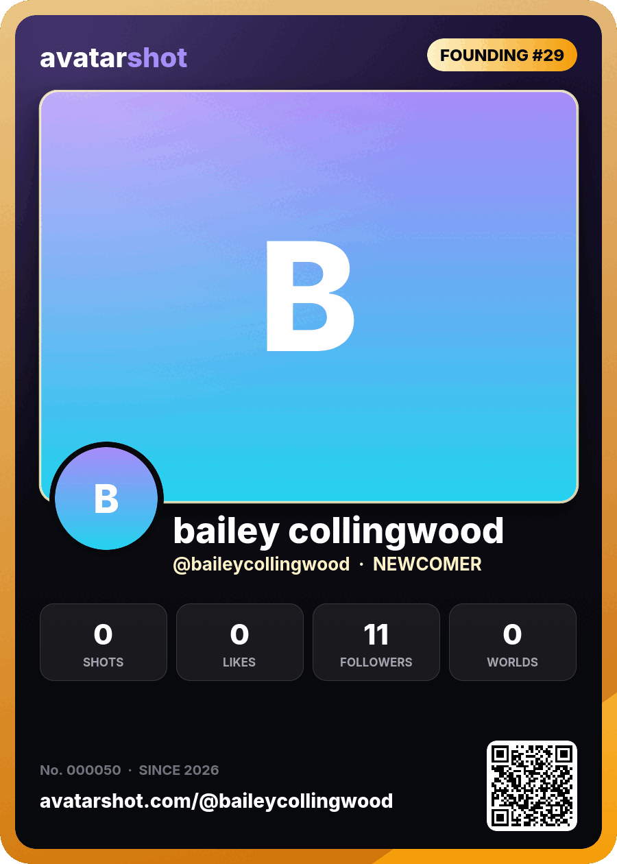 bailey collingwood’s Collector Card