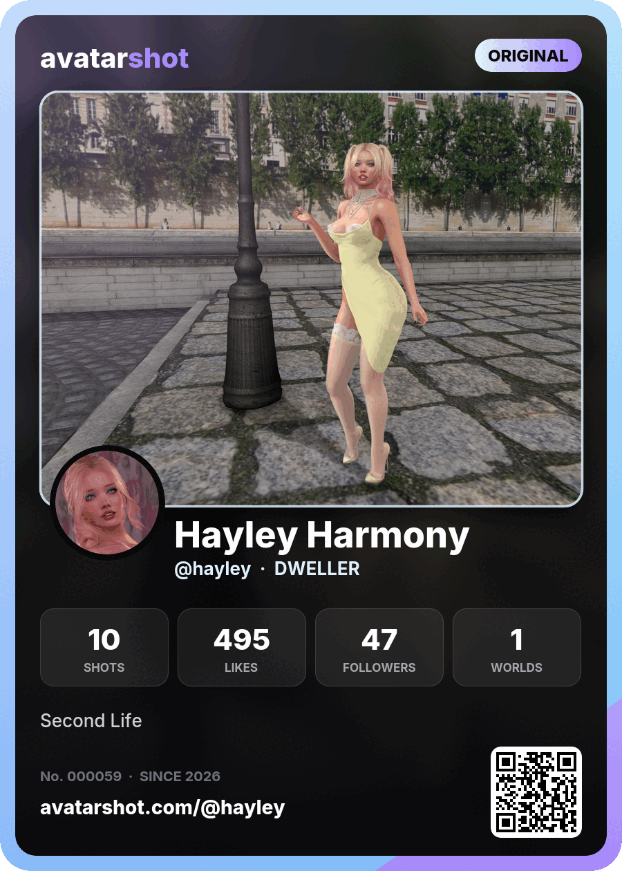 Hayley Harmony’s Collector Card