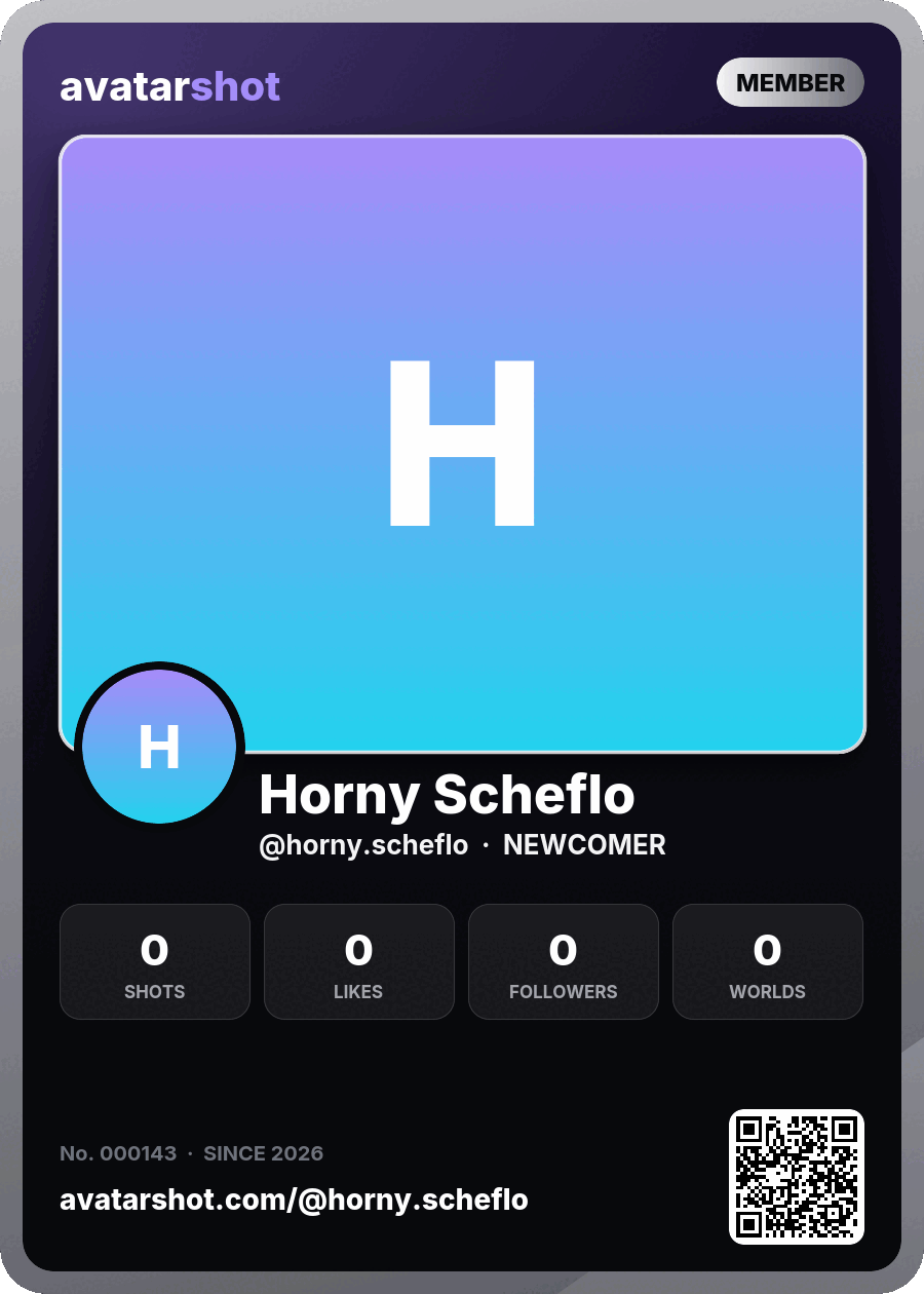 Horny Scheflo’s Collector Card
