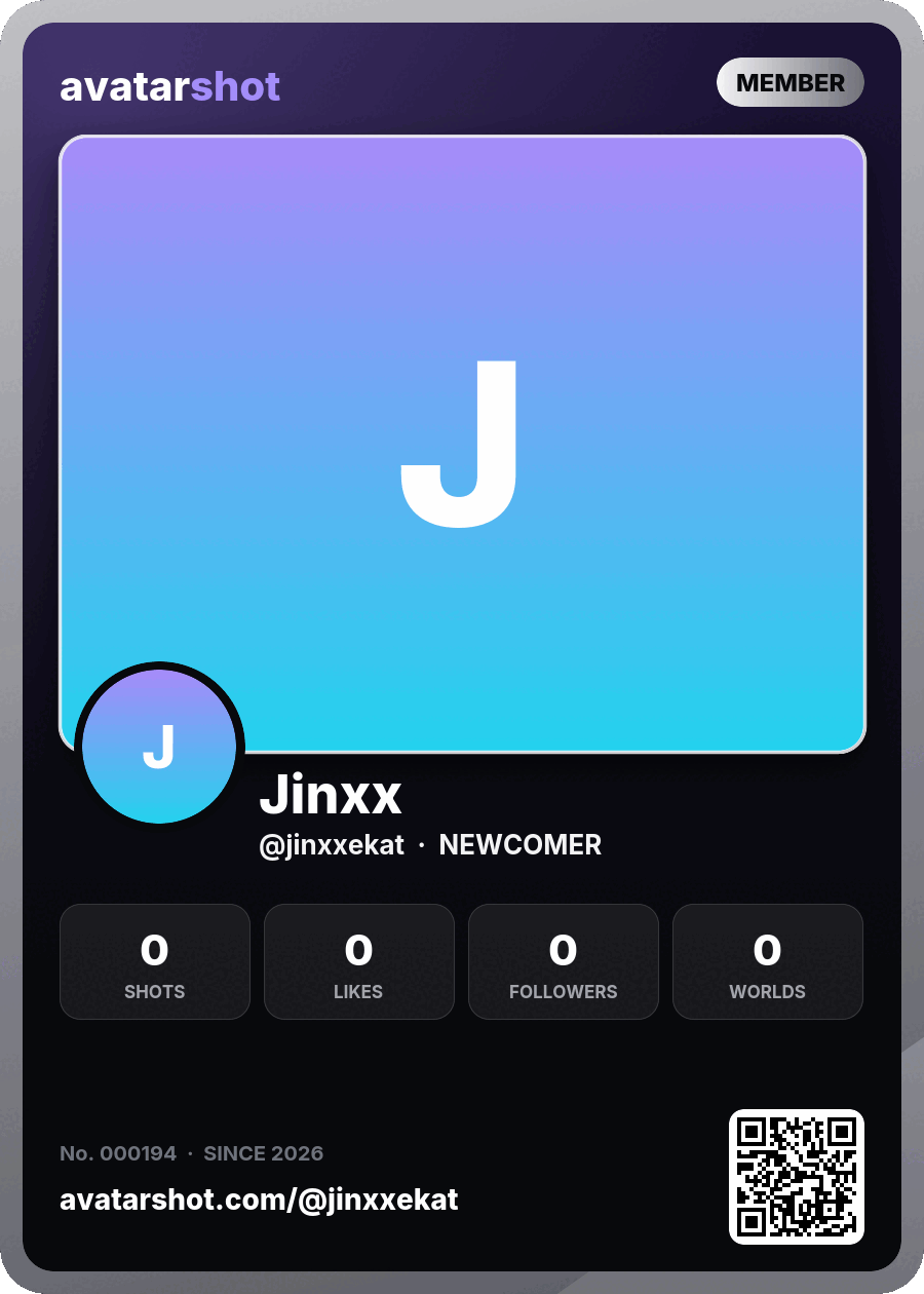 Jinxx’s Collector Card