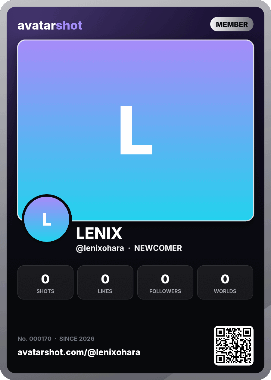 LENIX’s Collector Card