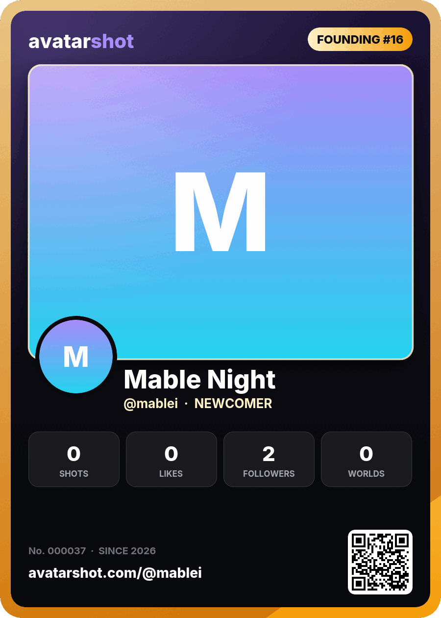 Mable Night’s Collector Card