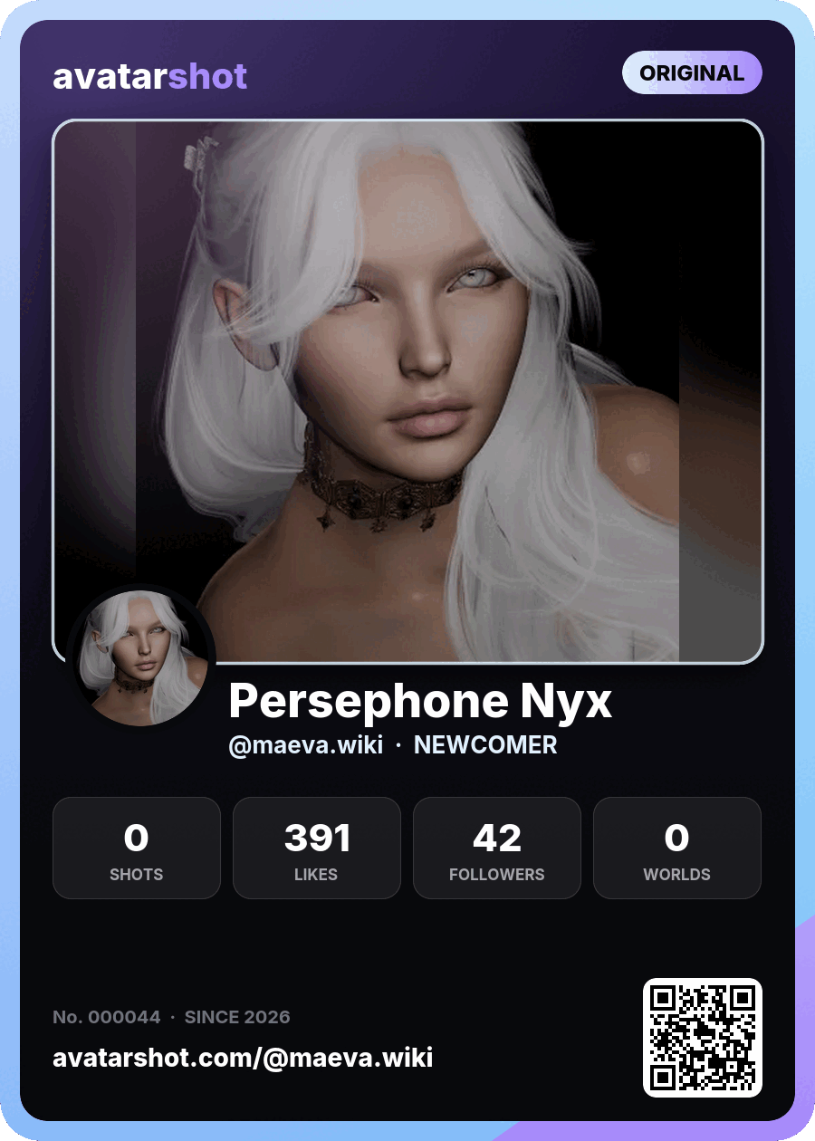 Persephone Nyx’s Collector Card