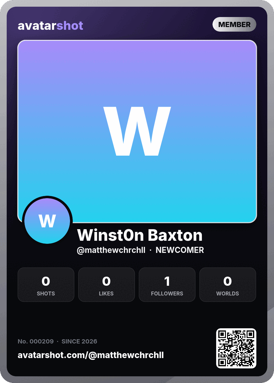 Winst0n Baxton’s Collector Card