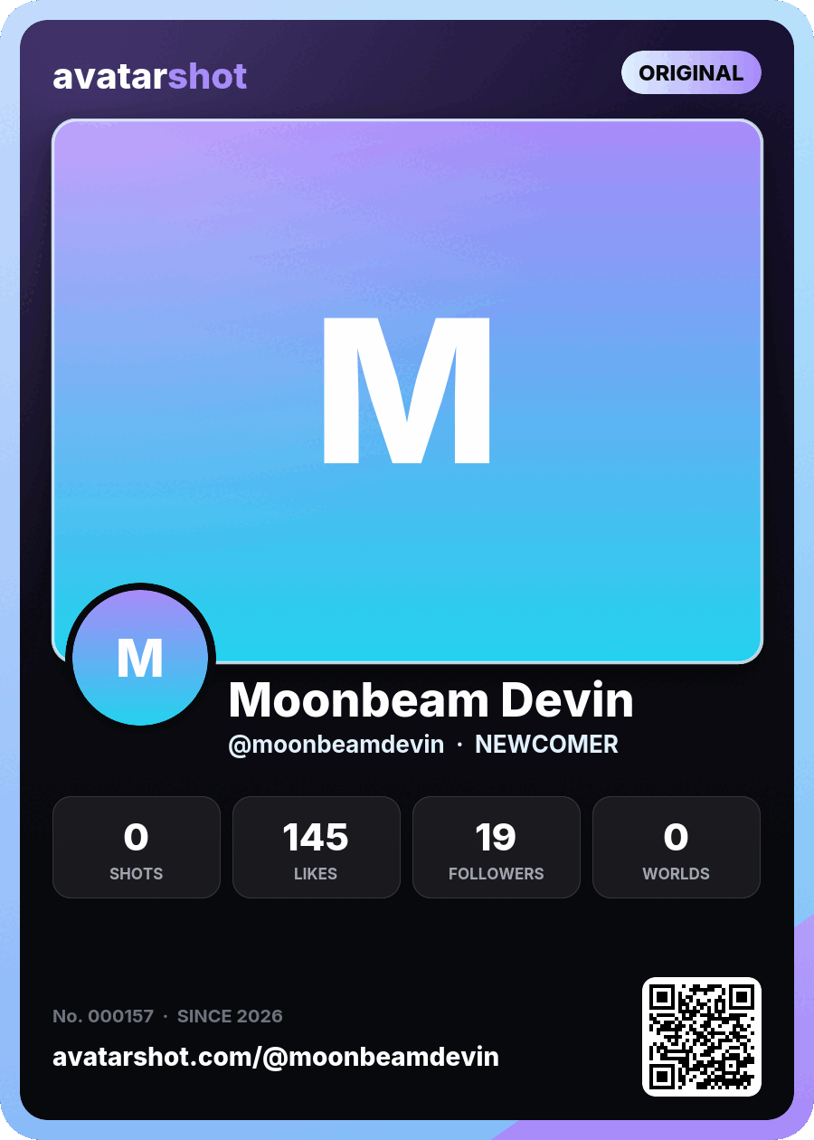Moonbeam Devin’s Collector Card
