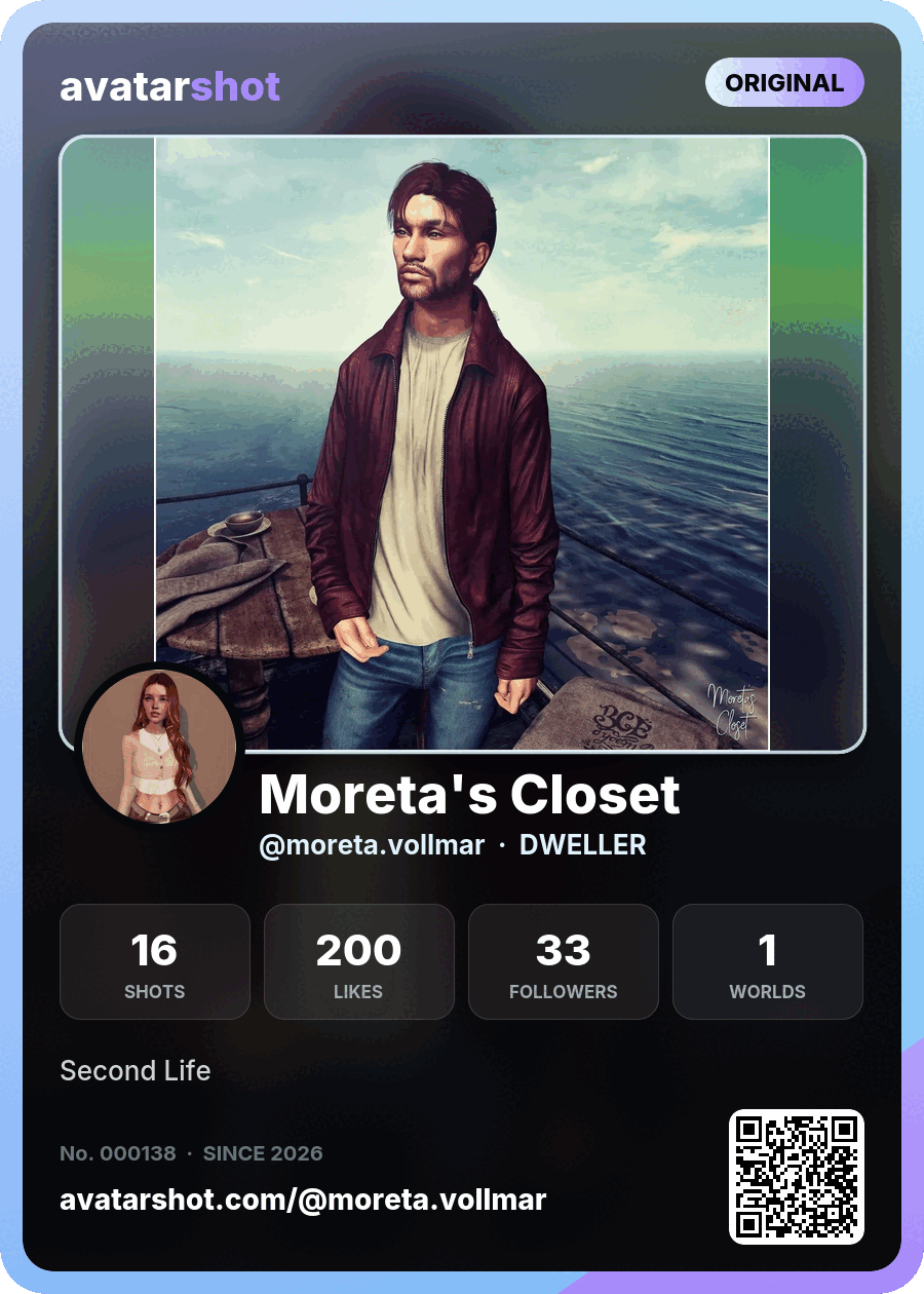 Moreta's Closet’s Collector Card