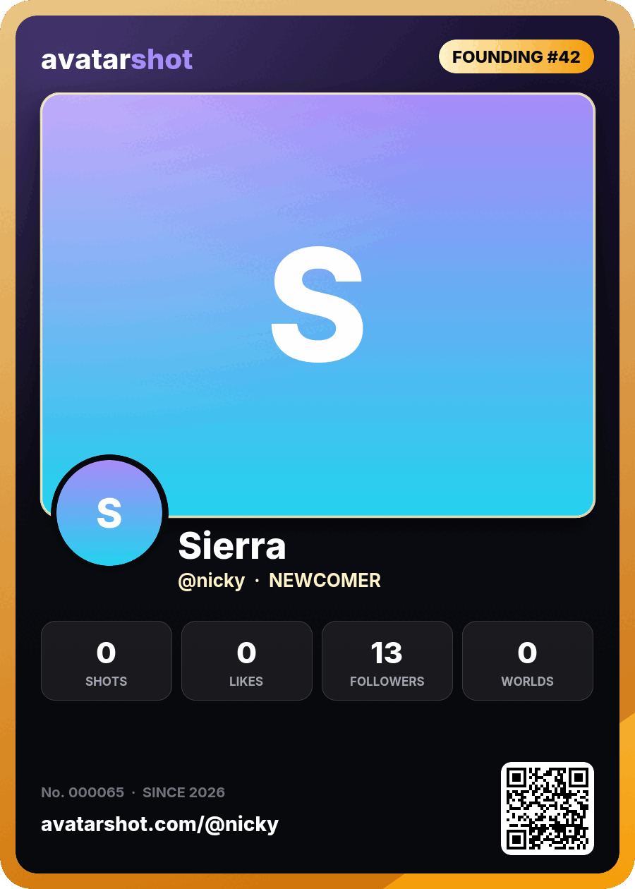 Sierra’s Collector Card
