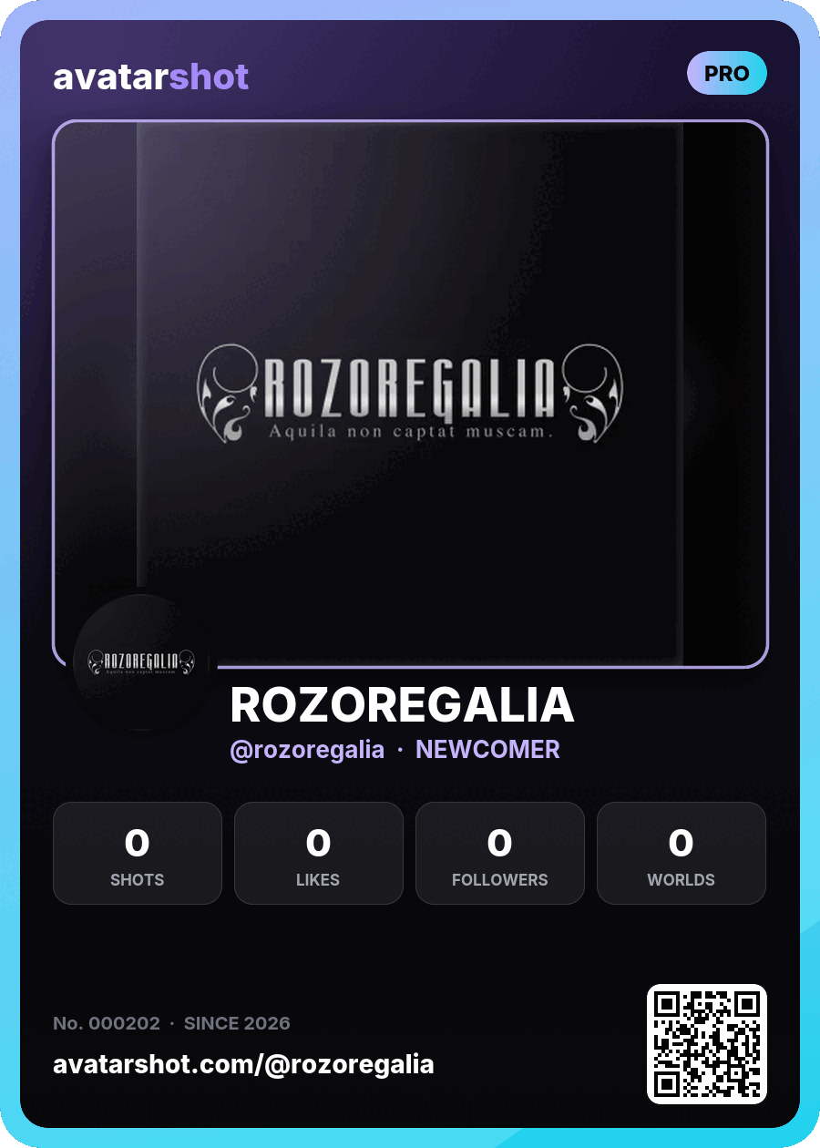 ROZOREGALIA’s Collector Card