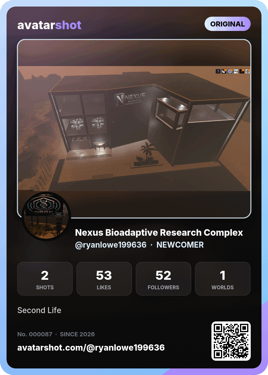 Nexus Bioadaptive Research Complex’s Collector Card