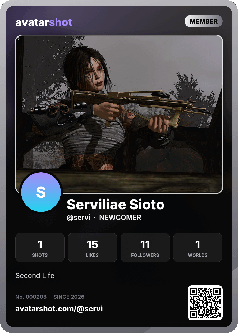 Serviliae Sioto’s Collector Card