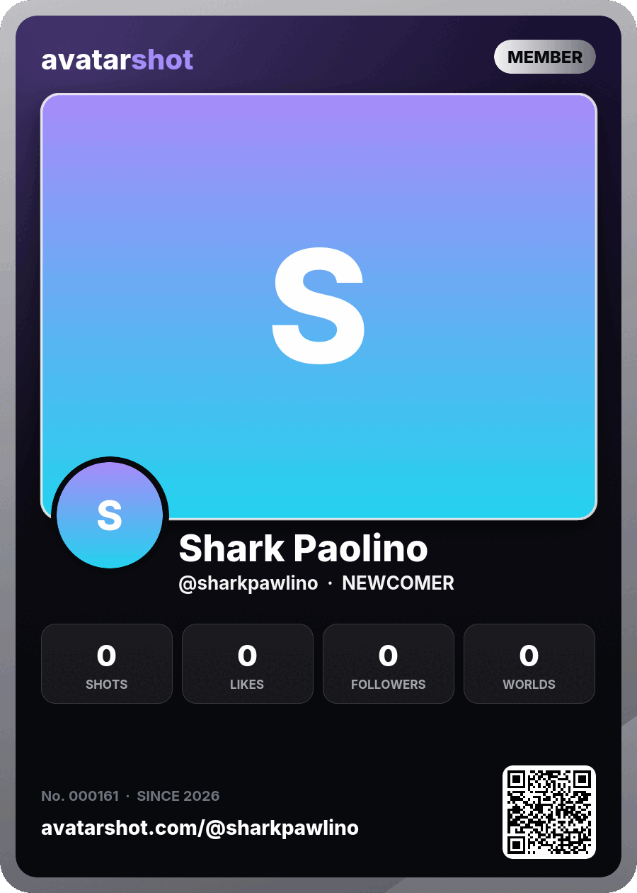 Shark Paolino’s Collector Card
