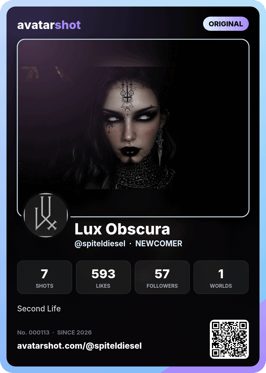 Lux Obscura’s Collector Card